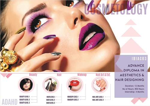 Diploma in Aesthetician & Hair Dressing